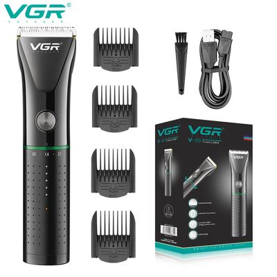 V-661 New Hair Clipper with Metal Body Hair Trimmer for Home Use Carving Pusher High Battery Life Oil Head Clipper Electric Home Razor Shaver