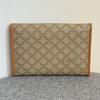 Used 【Excellent Condition】Celine Macadam PVC x Leather Bi-fold Wallet, Beige Tones cw553