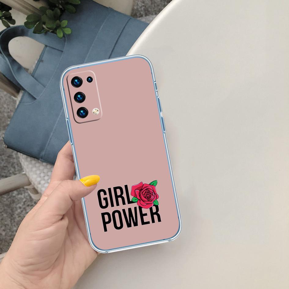 

PP38 Girl Power Fight Soft Shell Transparent Phone Case for Samsung Galaxy A04 A04S A14 A23 A34 A54 M23 M33 M52 M53 Galaxy A04