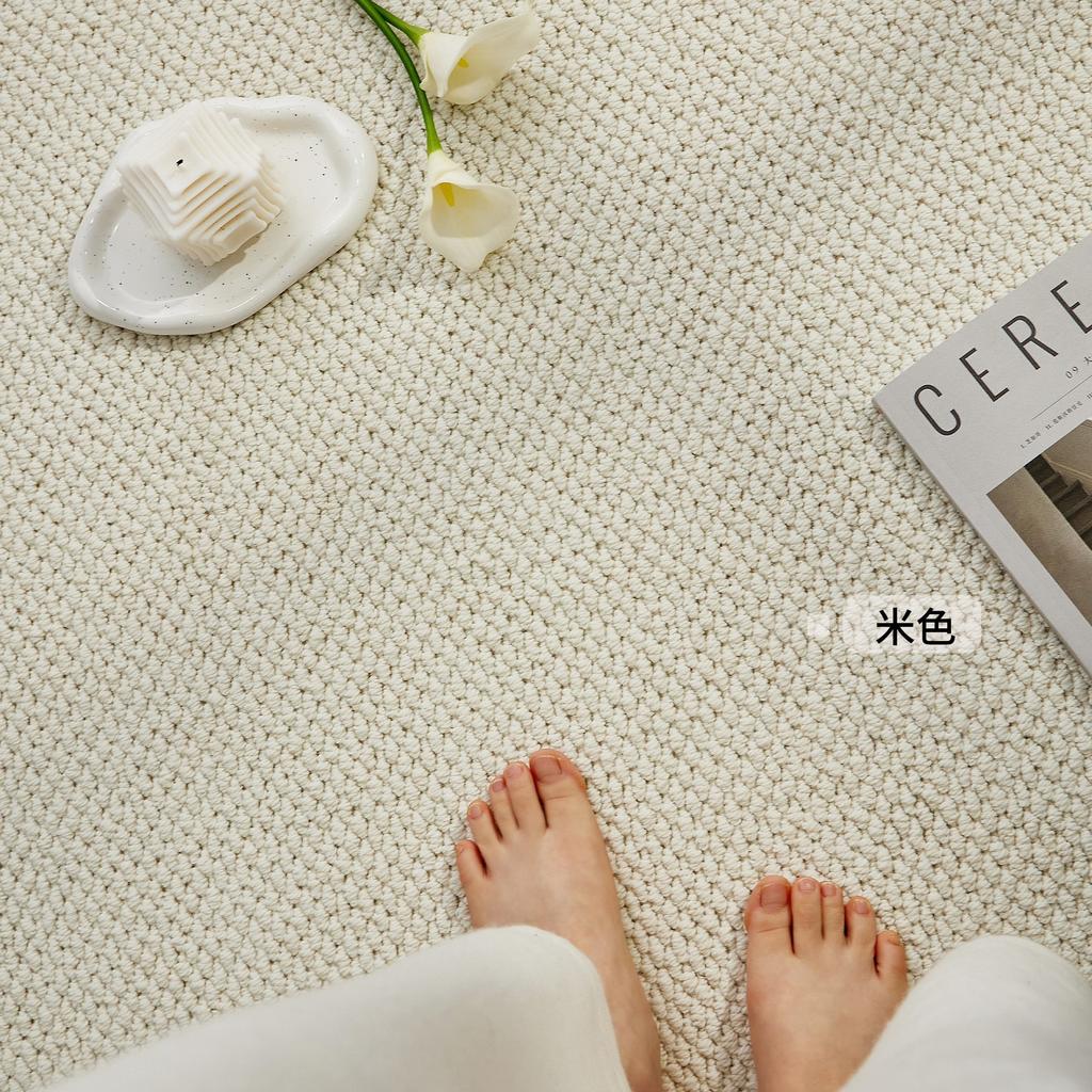 Imitation Sisal Living Room Carpet Entry Door Dirt-Resistant Easy To Take Care Of Pineapple Ring Floor Mat Porch Non-Slip And Wear-Resistant Foot Mat