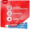 Colgate MaxFresh Breath Freshener Toothpaste, 600g (150g X 4), Peppermint Ice, Blue Gel Paste with Menthol, Cooling Crystals for Bad Breath Control