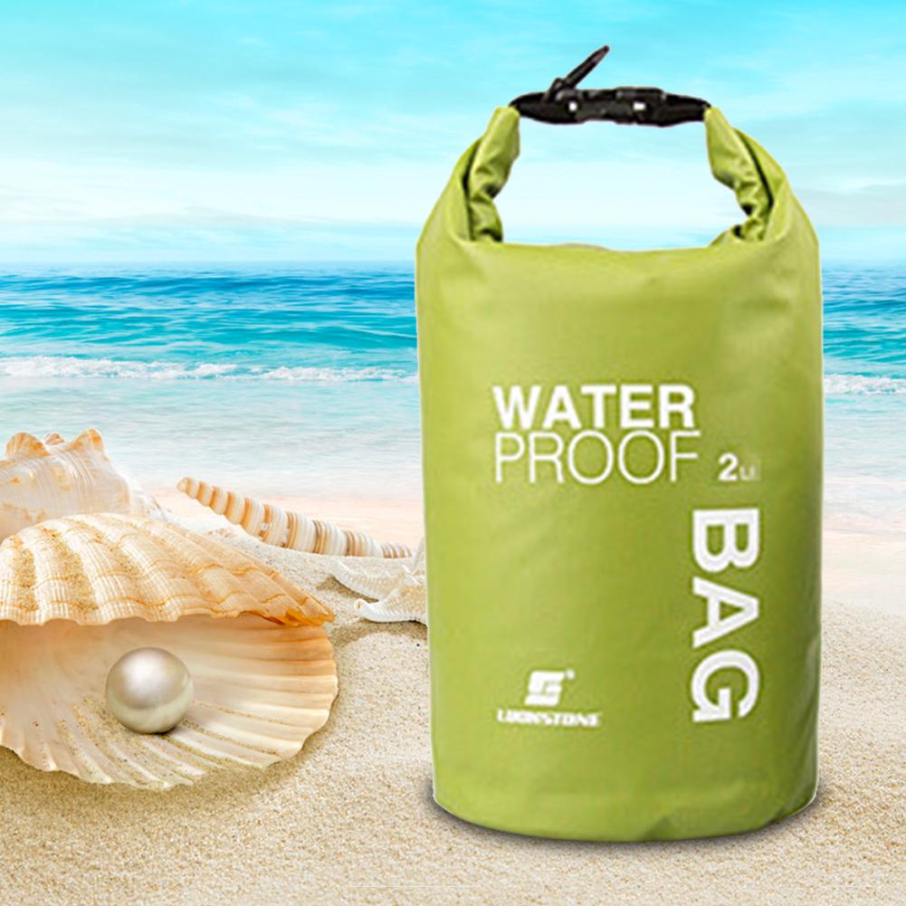 2L Waterproof Drifting Bag Drifting PVC Mesh Bag Multifunction Floating Dry Bags Lightweight Stuff Sack for Drifting Boating