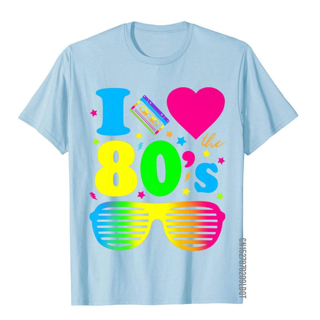 I Love The 80s Clothes For Women And Men Party Funny Tee TShirt T Shirt Tops  Tees Designer Cotton Chinese Style Men