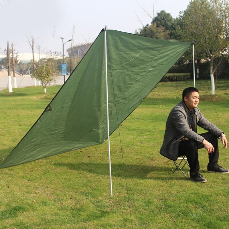 Wasserdichtes Camping-Tarps-Set Sonnenschutz-Außenmarkisen Überdachungen Planen für Camping-Picknicks