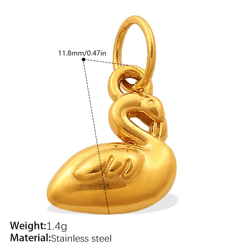 Stylish And Diverse Diy Pendant Stainless Steel Gold-Plated Diamond-Encrusted Freshwater Pearl Pendant Collection