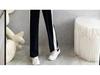 Elegant Women's Summer Casual Suit: Stylish Wide-Leg Pants Two-Piece Set for an Age-Reducing Street Style.