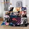 3D Kpop Jeon Jung Kook Jk JIMIN Star Blanket,Soft Throw Blanket for Home Bedroom Bed Sofa Picnic Travel Office Cover Child Gift