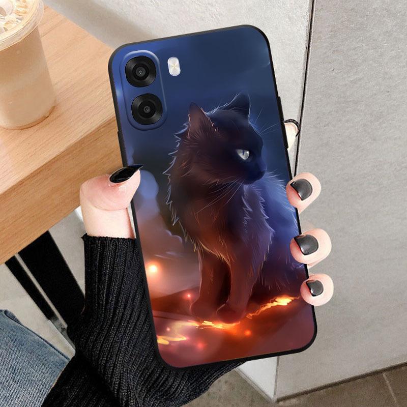 Phone Case For Oppo A6X 4G 5G Anti Fall Silicone Soft TPU Back Cover For Oppo A 6 X OPPOA6x Camera Protective Shell CPH2819 Etui