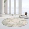 European Style Round Plush Rugs for Bedroom Decor Carpets for Living Room Soft Area Rug Home Thicken Carpet Fluffy Floor Mats