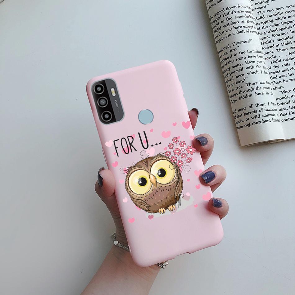 For OPPO A53S 2020 Case Cartoon Coque Heart Painted Silicone Phone Back Cover For oppo a53s A 53s A53 s oppoa53 2020 Shell Case