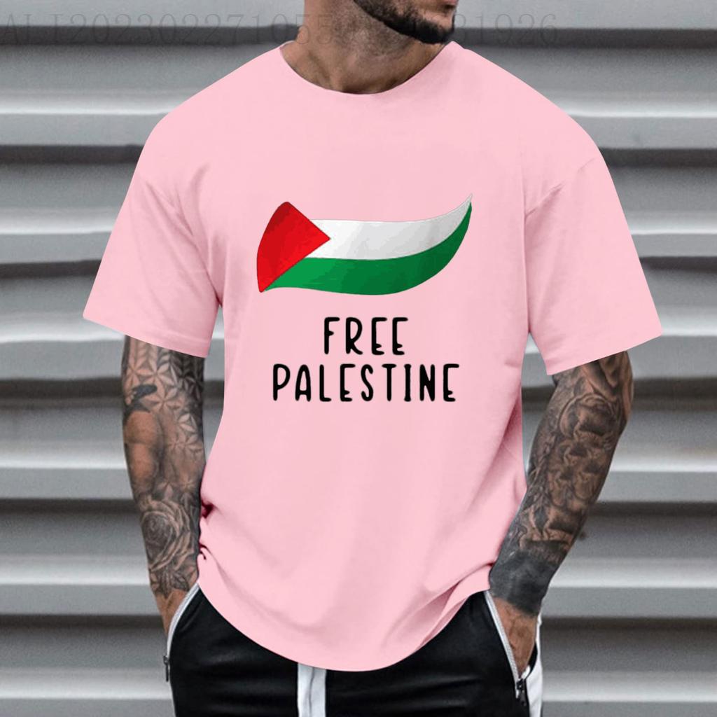 European and American men's trend simple style 3D digital printing short-sleeved T blood, can be sent on behalf of one piece