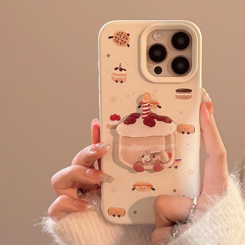 Fun Fries Shake Fun Iphone16 Phone Case Apple 17promax Silicone 14 Compatible 13 3D Cartoon