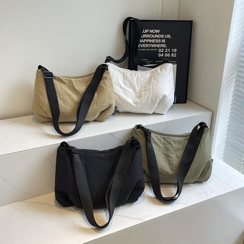 Τσάντα Ώμου Μονόχρωμη Μεγάλης Χωρητικότητας Τσάντα Χιαστί Γυναικεία Τσάντα Μασχάλης