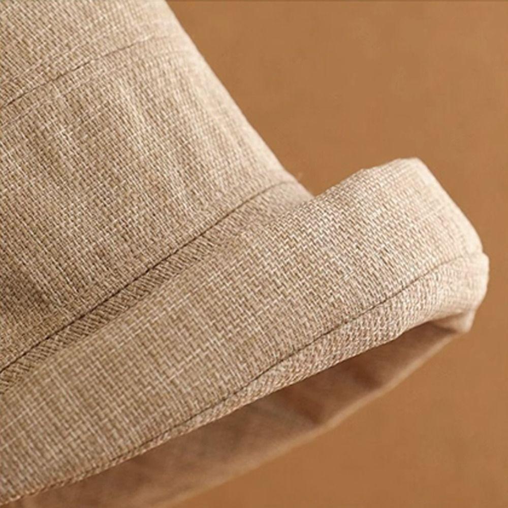 Roll Rim Fisherman Hat Linen Fedora Hat Casual Sunshade Hat  Outdoor Sports
