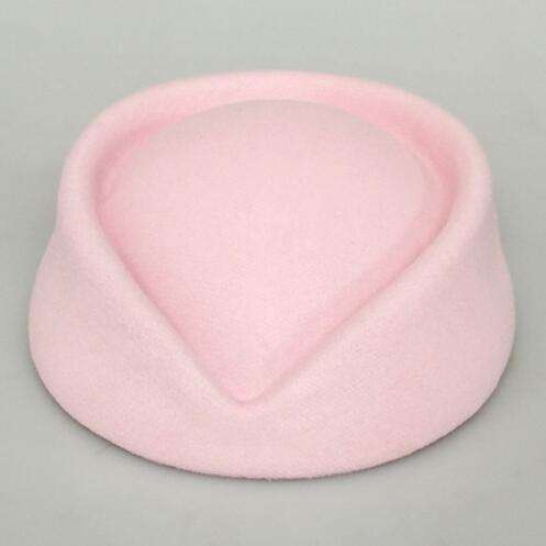 Stylish 3D Embroidery Air Stewardess Hostess Career Hat for Travel Casual Party Outdoor Trendy Character Design for