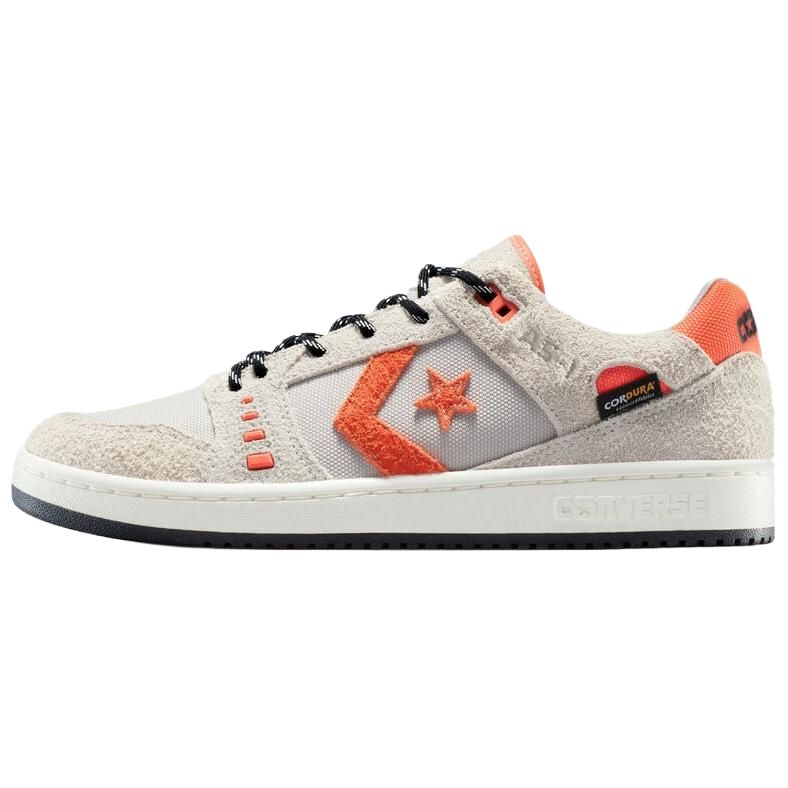 Converse AS-1 Pro Suede & Cordura - Papyrus Vermillion Red Unisex Sneakers Cream Black A10585C