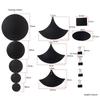 Cymbal Drum Mute Pads Drum Mute Pad Mat Drum Head Pad & Sound Off Blocks Belt Mat with 4 Binder Clips for Drum Practice