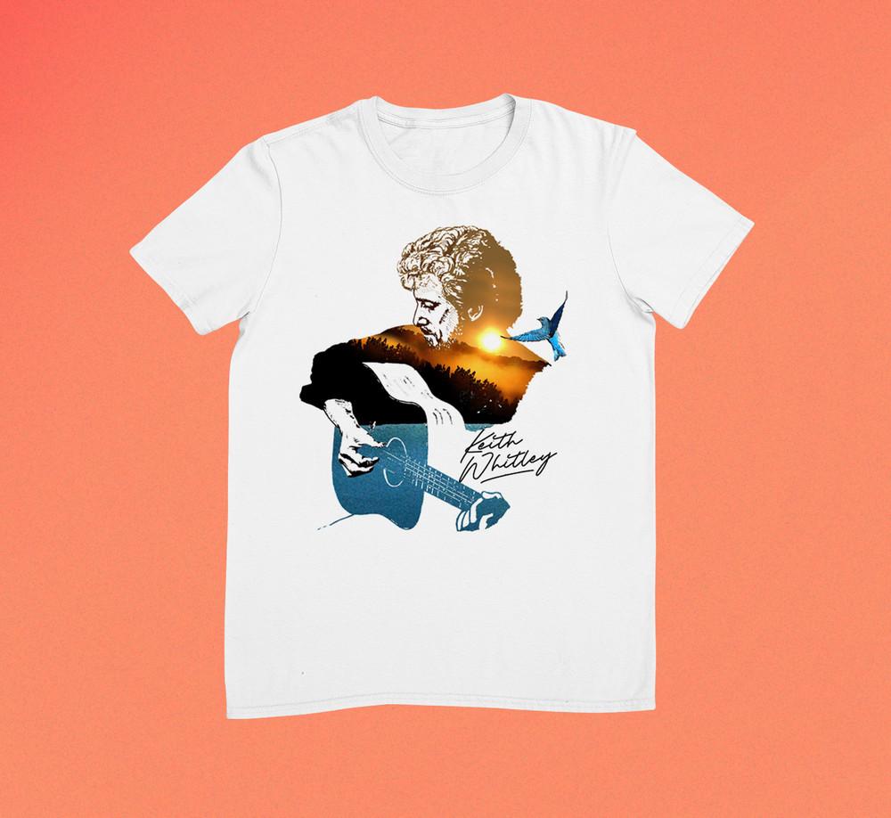 Keith Whitley Memorial Ride Signature Shirt White Unisex S-234XL Unisex T-Shirt XXL