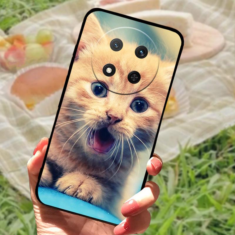 Etui Do Huawei Honor Magic7 Lite 5G Miękkie Silikonowe TPU Pokrowiec Na Telefon Dla Honor Magic7 Pro Fundas Magic 7 Odporna Na Wstrząsy Osłona Zderzaka