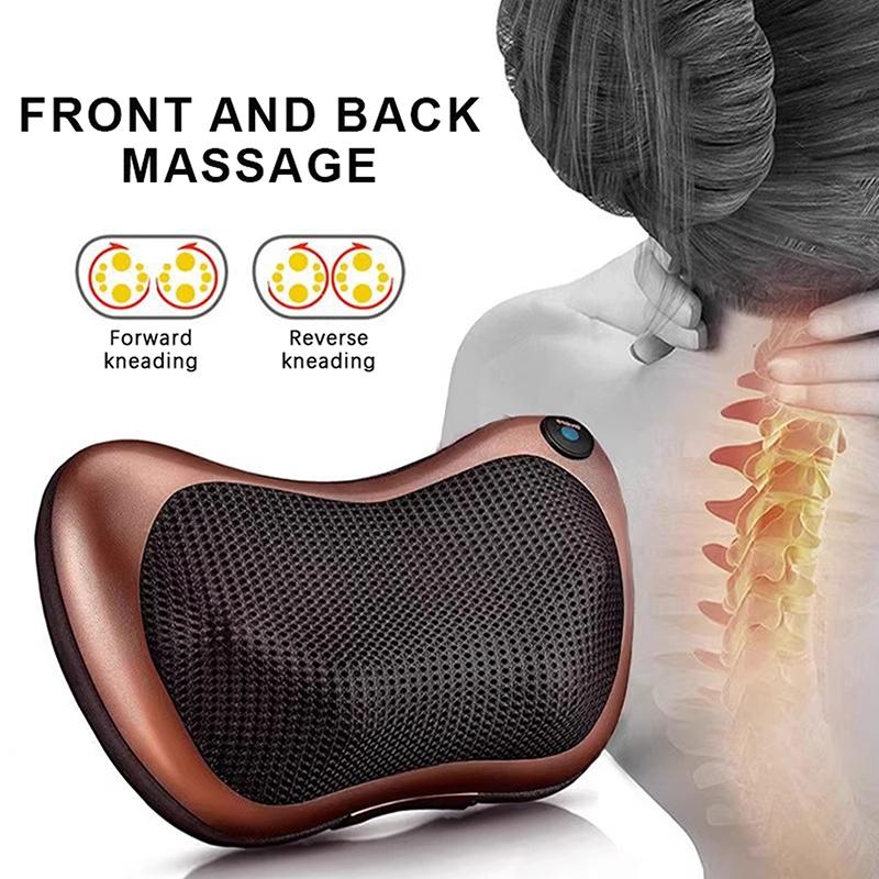 Kopfmassagegerät Auto Home Cervical Shiatsu Massage Nacken Rücken Taille Körper Elektrisches Multifunktionsmassagekissen Kissen