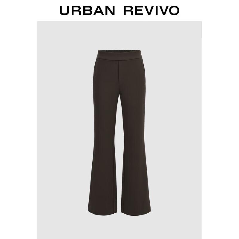 

UR 2024 Fall Women s Half Elastic Flared Pants XS