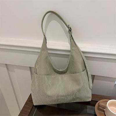 Weiches Leder Große Kapazität Schultertasche Damen Lässige Tasche Ruf Es Pendler Unterarmtasche Modische Tragetasche Damen
