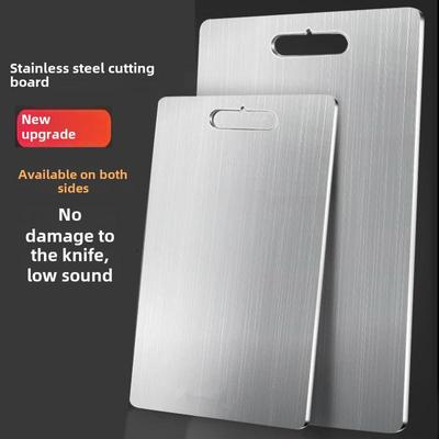 Antibakteriální oboustranné prkénko z nerezové oceli odolné proti plísním pro domácí kuchyni, potravinářské