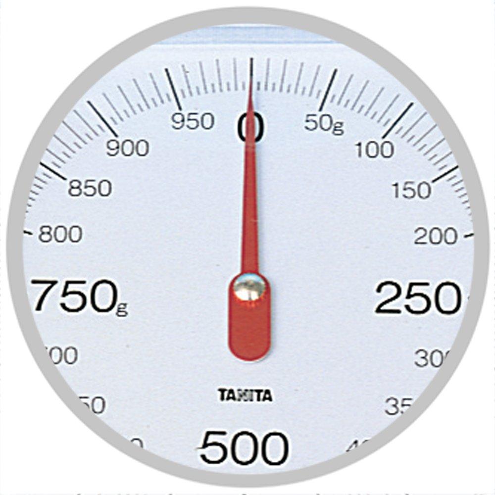 Tanita CW Analog Cooking 1kg 5g Clear White KA-001 Scale, Capacity, Increments,