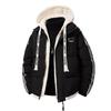 2025 Autumn/Winter Stylish Thick Warm Hooded Cotton Jacket - Wear-Resistant Loose Fit for Couples