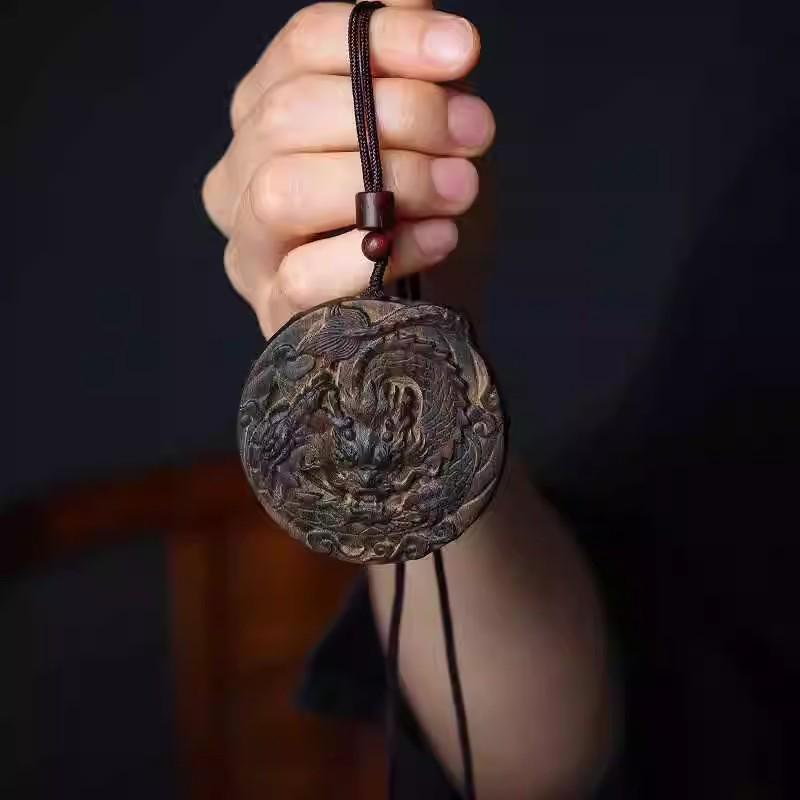Chengui Zhao Gongming Martial God of Wealth Pendant Necklace – Five Ways God of Wealth Design for Men and Women