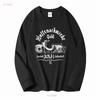 Büchsenmacher Suhl Schwalbe T-Shirt Braun KR51 Roller Moped Lustig Simson Star lang- oder kurzärmelig Vintage Gewaschene Mode Homme