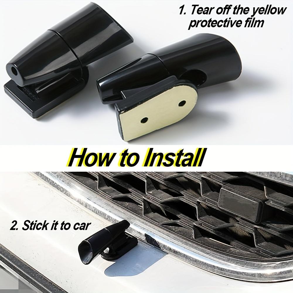 2Pcs Motor Car Deer Whistle Device Bell Deer Warning Universal for Whistles Auto Motorbike Safety Alert Device