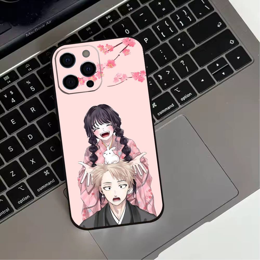 ANIME Kaoruko W-Waguri  Phone Case For iPhone 17,16,15,14,13,12,11 Plus,Pro Max,XS,Soft Silicone Black Cover
