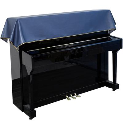 MOOSON Design Original Piano Digital Vertical Capa à Prova de Poeira Completa Espessa Azul Uma capa simples e versátil à prova de poeira com uma Capa Minimalista para 88 Teclas, Superfície, Azul.