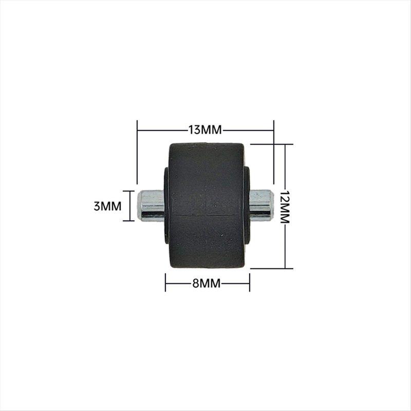 (ABJZ) For Dyson V6 V7 V8 V10 V11 V15 Handheld Wireless Vacuum Cleaner Accessories Floor Brush Front and Rear Wheel Assembly