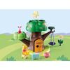 Playmobil 1.2.3 - 71316 - winnie l'ourson et porcinet avec cabane - disney