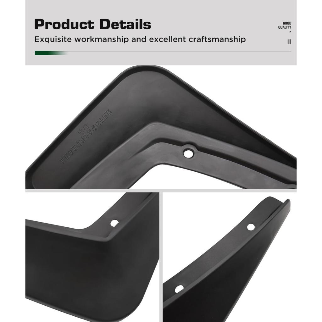 4 STÜCK Auto Schmutzfänger Spritzschutz Kotflügel Auto Schmutzfänger Kompatibel mit Hyundai Elantra CN7 2021 2022 2023