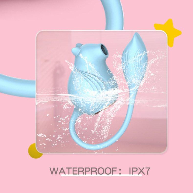 Small Squirrel Clitoral Sucking Vibrator 10 Frequency Modes Silent Massager Silicone Adult Toy