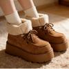 Winter Chunky Platform Women Snow Boots Fashion Keep Warm Thick Sole Cotton Footwears Causal Comfort No Slip Outdoor Shoes