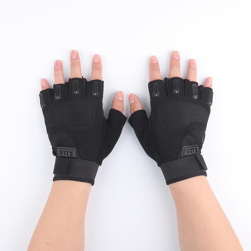 

1Pair Sports Gloves For Men And Women Cycling, Fitness, Anti Slip, Wear-Resistant Outdoor Gloves Mountaineering Gloves чорний