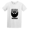 Cotton Shirt There Is A Name for People Without Beards Cool and Breathable White