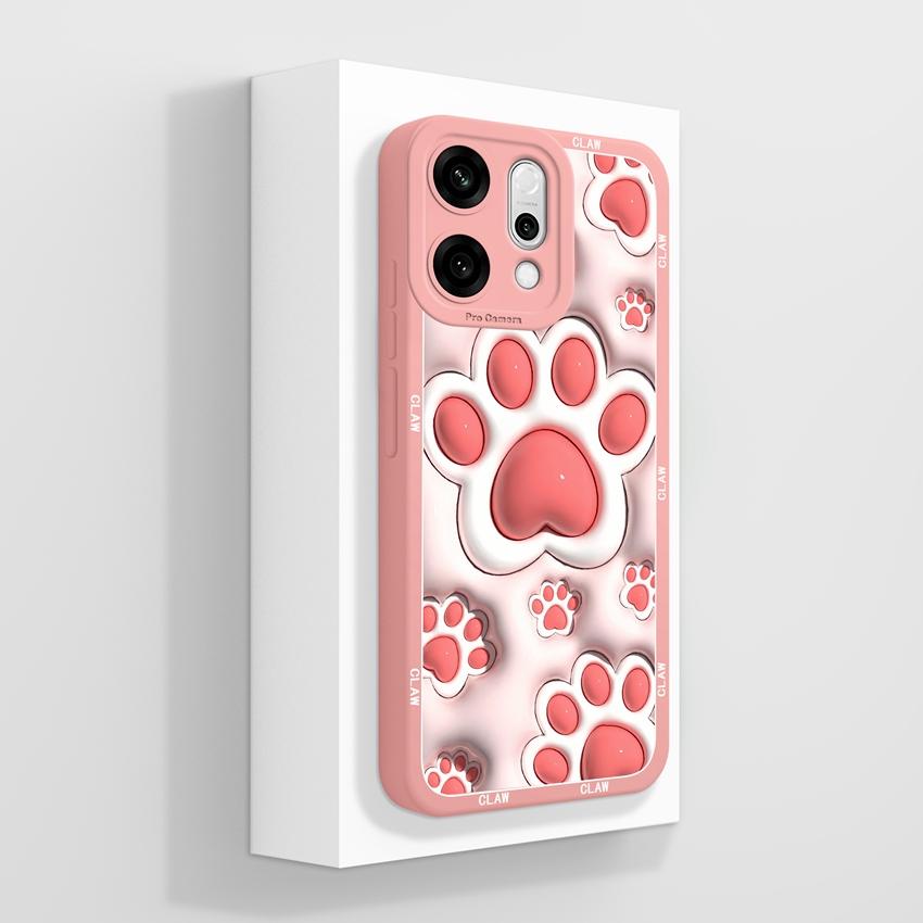 Case For Oppo Reno14 13 12 11 10 2 Pro 2Z 13F Phone Cover Cute Astronaut Pattern Soft Slim Liquid Silicone Dustproof Protective Shell For Oppo Housing