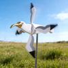 Stable Bird Wind Spinners Weatherproof Bird Shape Windmill Spinners  Holiday Yard Ornament