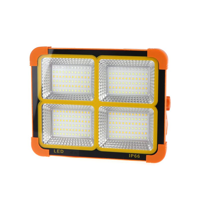 Led Solar Usb Charging Emergency Waterproof Floodlight Portable Outdoor Camping Night Market Stall Lighting