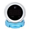 0-190ohm Car Digital Gauge Fuel Level Meter+100~550mm Fuel Sensor with Flashing Alarm Red Backlight for Marine Boat Car Truck