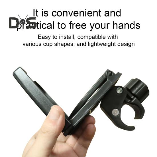 Bike Foldable Water Bottle Holder Lightweight Universal MTB Road Mountain Bicycle Beverage Water Cup Mount Storage Rack Bike Accessories