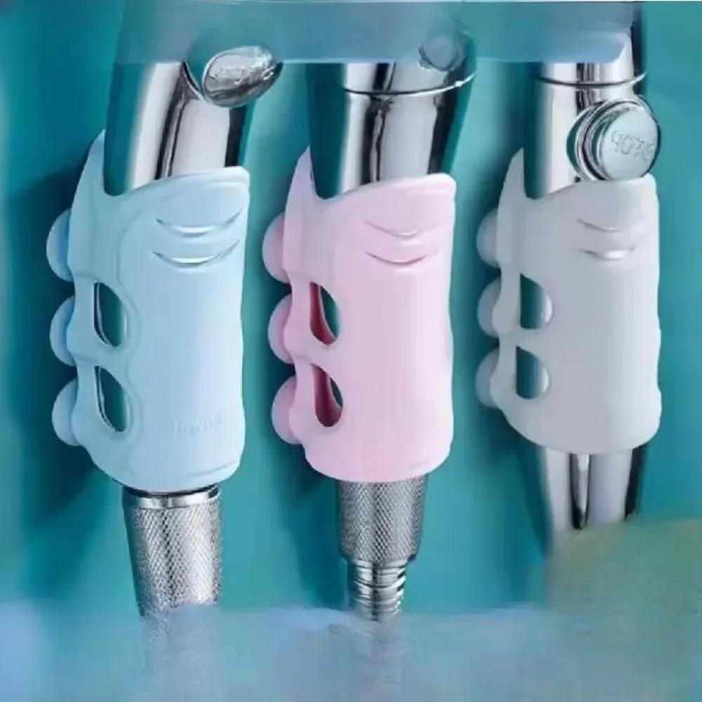 Suport Baie Silicon Suport Cap Duș Suport Ventuză Puternică Reutilizabil Demontabil Montare pe Perete Ventuză Suport Duș