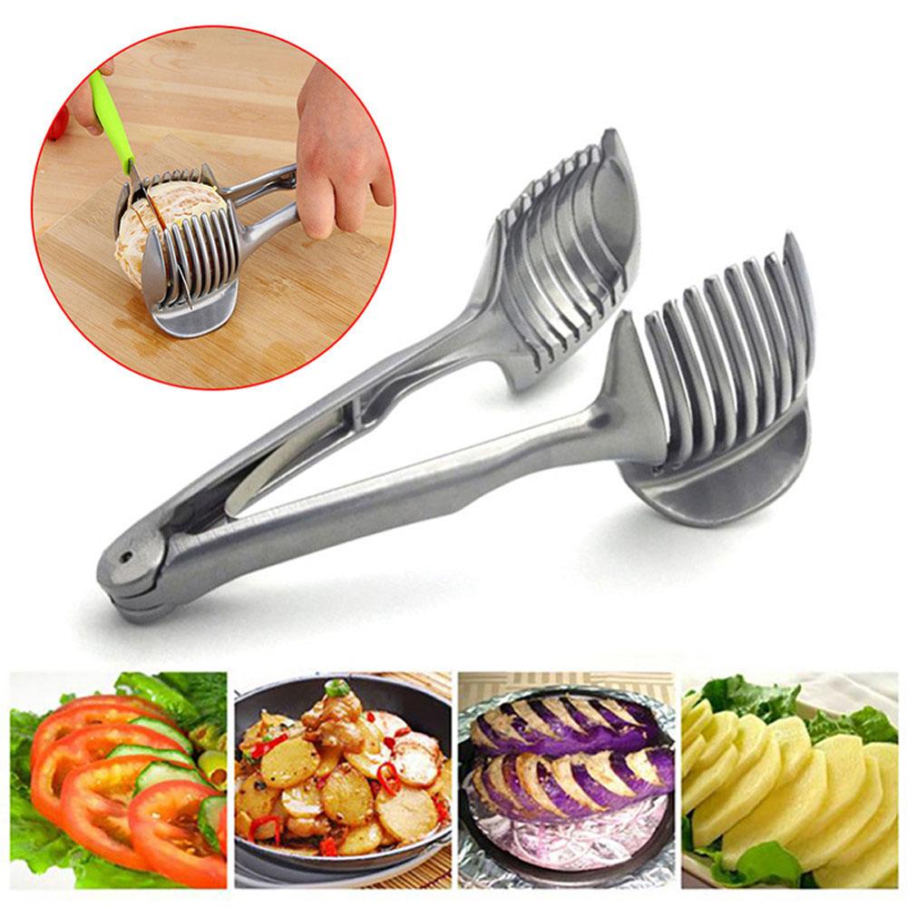 Zinc Zinc Alloy Kitchen Tool Durable Potato Tomato Slicer Vegetable Cutter Lemon Slicing Tool Onion Cutting