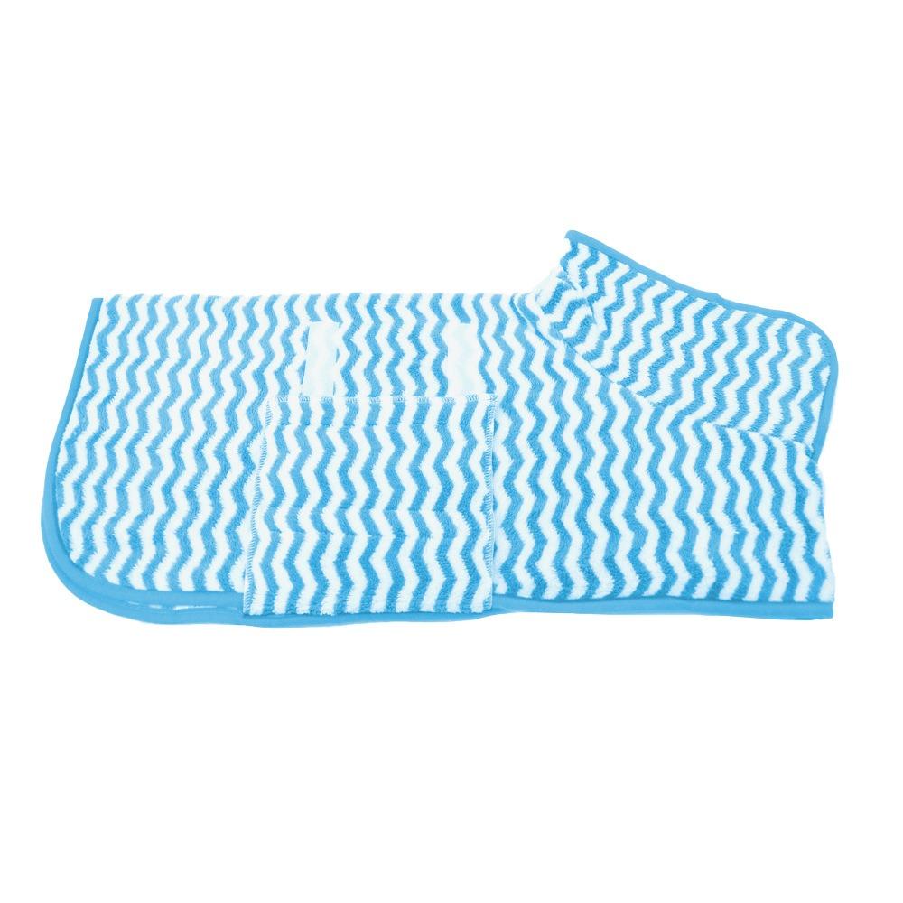 Keeping Warm Dog Bath Robe Super Absorbent Dog Drying Coats Indoor Outdoor Use