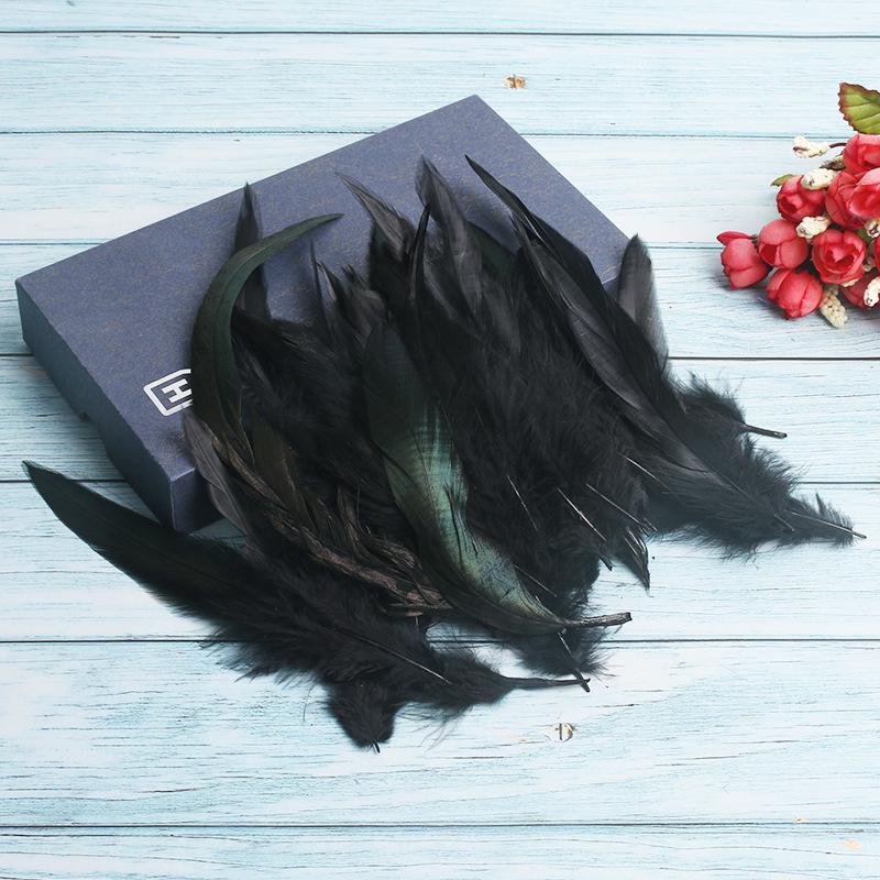 Yellow Chicken Feather for DIY Crafts, Jewelry & Pet Supplies